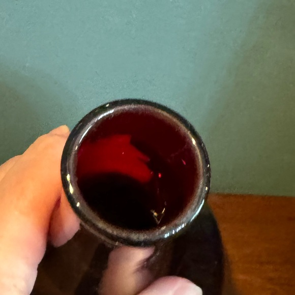 Large IKEA Modernist Red Salong Vases Hand Blown Glass Johanna - Picture 4 of 6